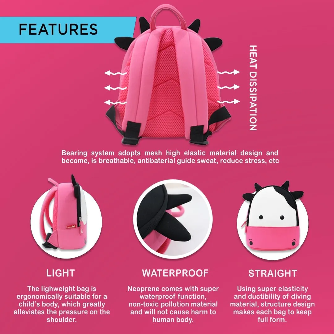 Kids Backpacks Cow Bag