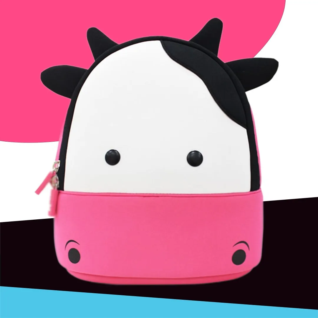 Kids Backpacks Cow Bag