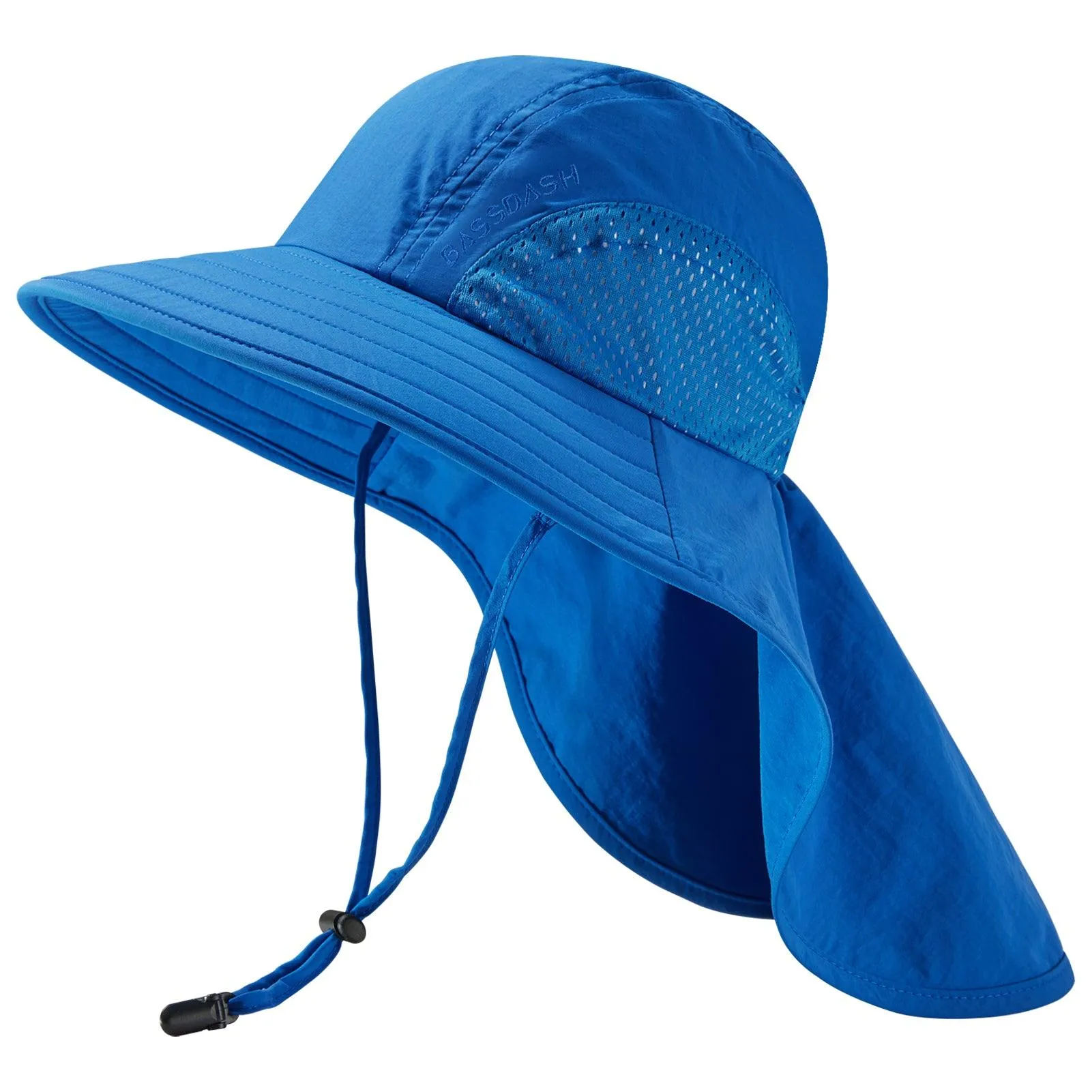 Kids' UPF 50  Wide Brim Sun Hat with Neck Flap