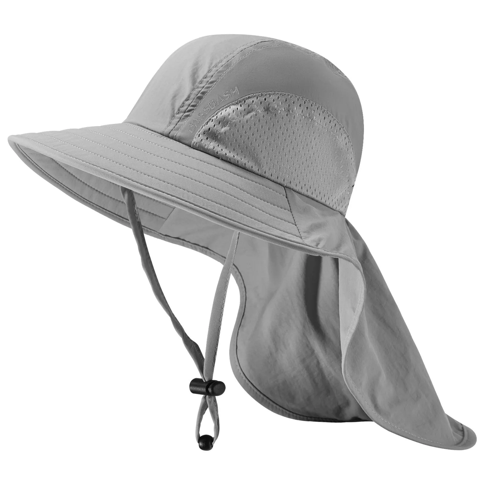 Kids' UPF 50  Wide Brim Sun Hat with Neck Flap