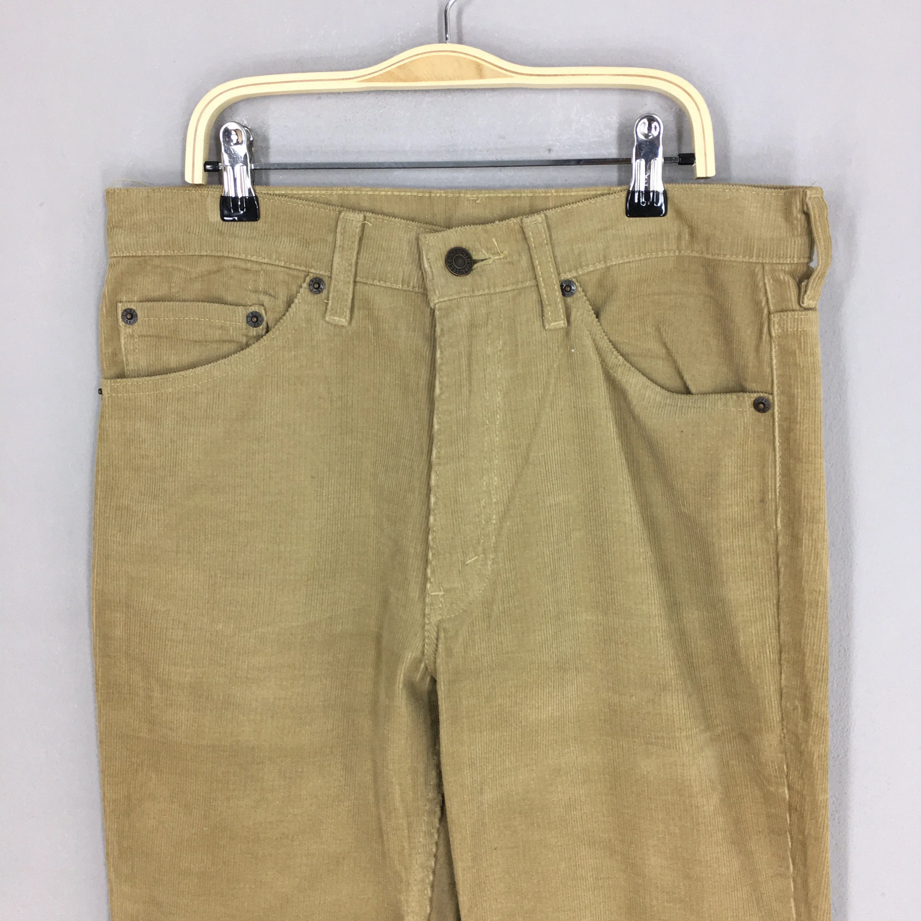 Levi's 517 Brown Corduroy Bootcut Pants Size 30x34.5