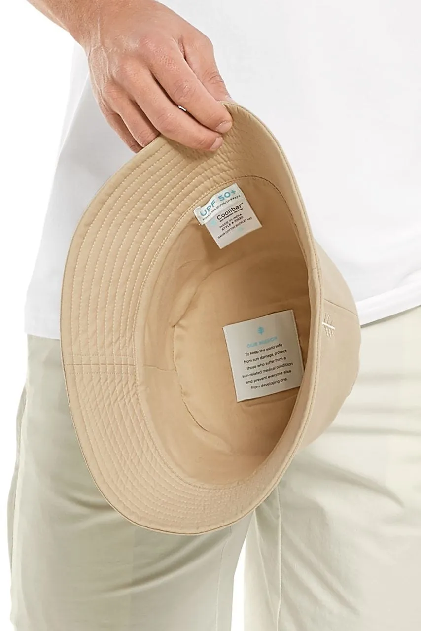 Men's Gavin Cotton Bucket Hat  |  Tan