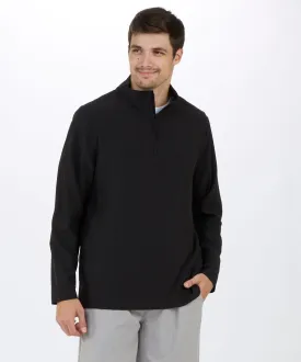 Men's Stretch Woven Quarter Zip Pullover
