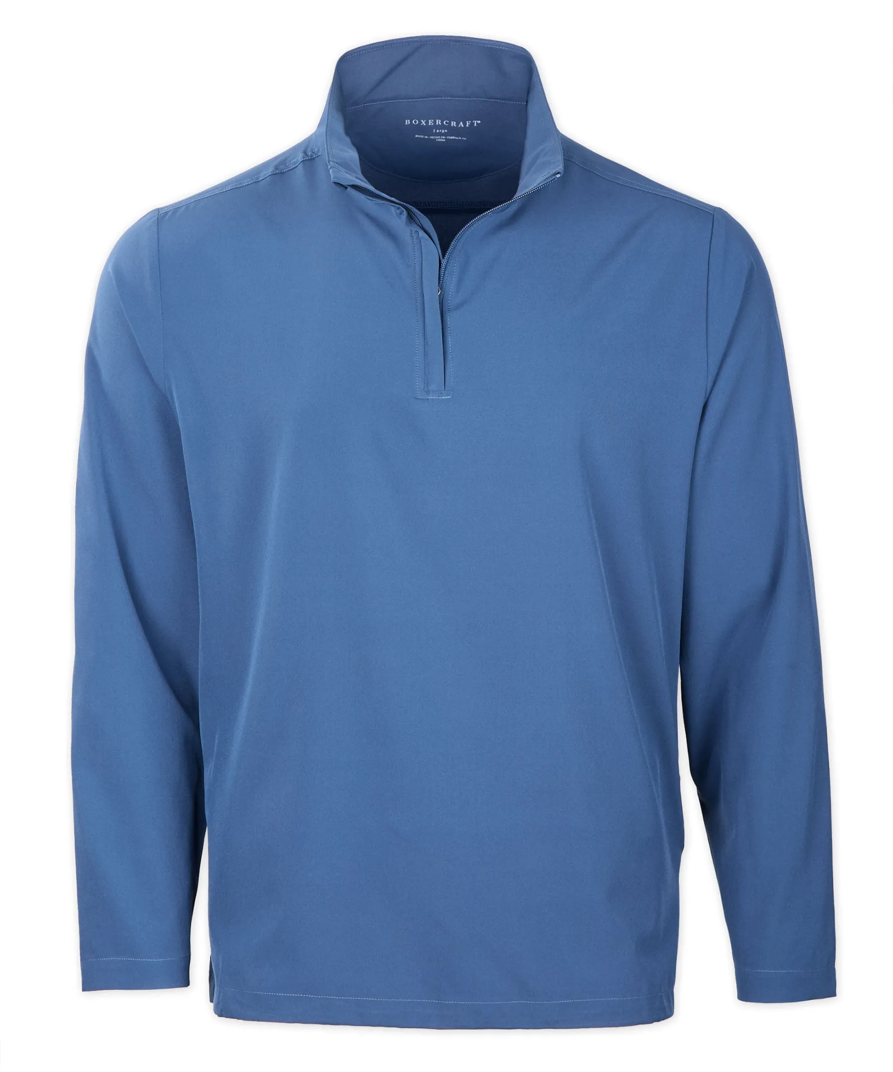 Men's Stretch Woven Quarter Zip Pullover