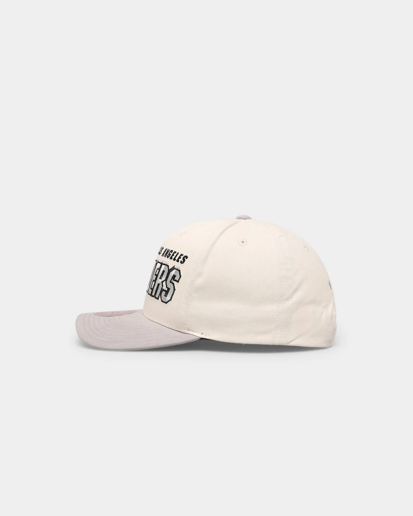 Mitchell & Ness Los Angeles Raiders  'Shadow Designs' Pro Crown Snapback Vintage White