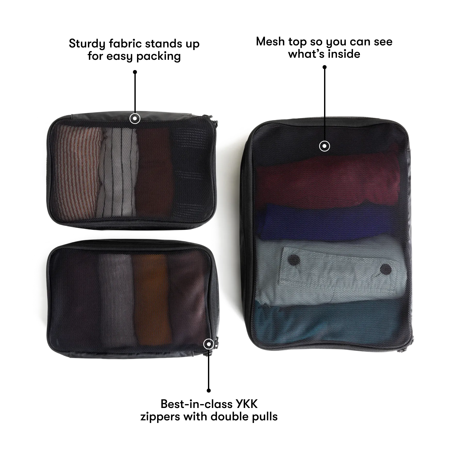 Packing Cubes (Set of 3)