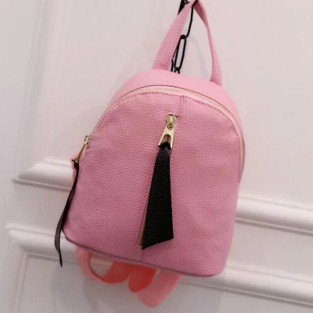 PICK YOUR COLOR: Fashionable Mini Backpack