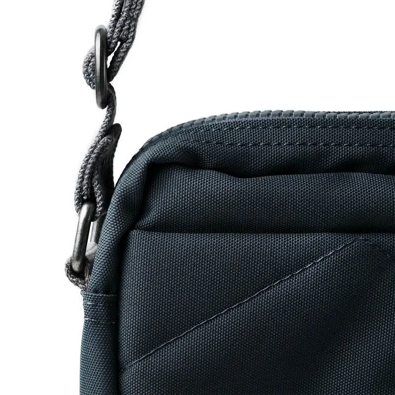 Roka Bond Recycled Canvas Cross-body Bag in Smoke