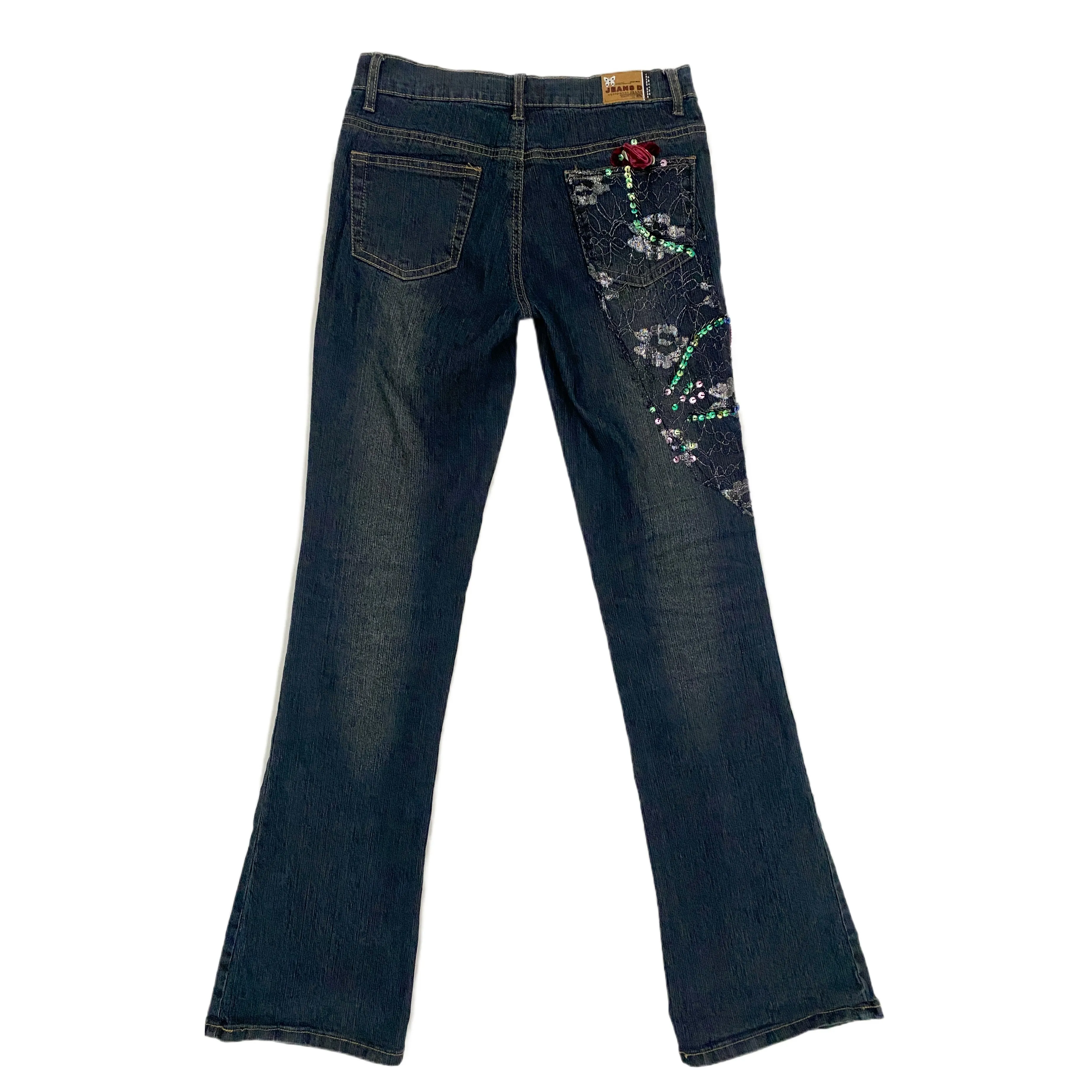 Rosette Embellished Flares (XS)