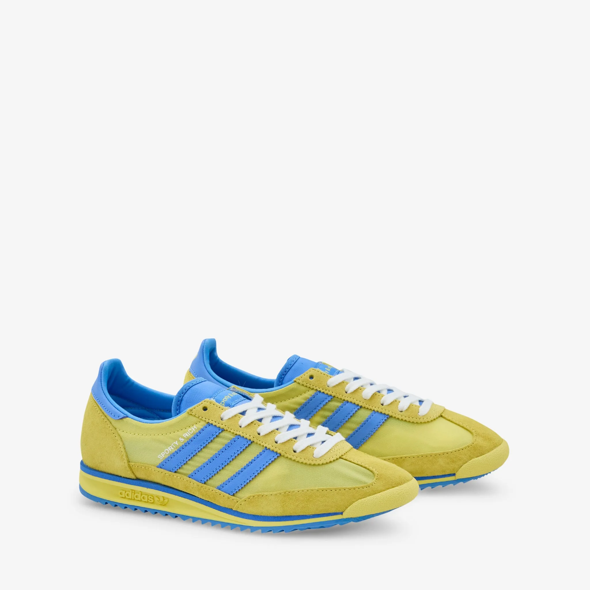 Sporty & Rich x Women's SL72 Light Yellow | Real Blue | Cloud White