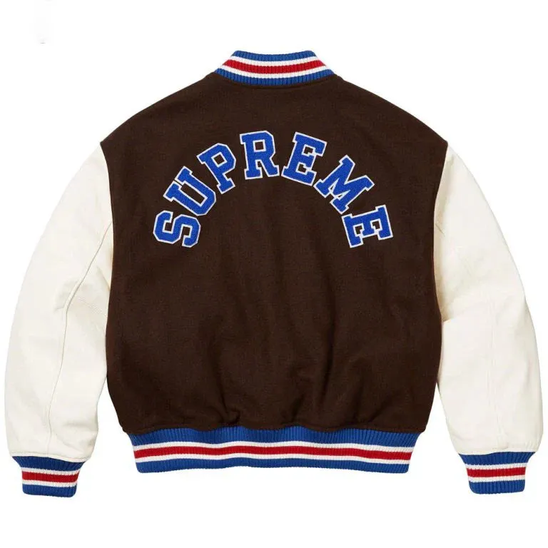 Supreme Tiger Varsity Jacket | Black Supreme Tiger Unisex Jacket
