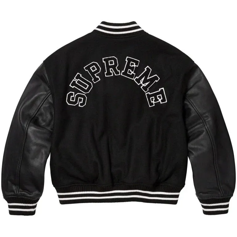 Supreme Tiger Varsity Jacket | Black Supreme Tiger Unisex Jacket