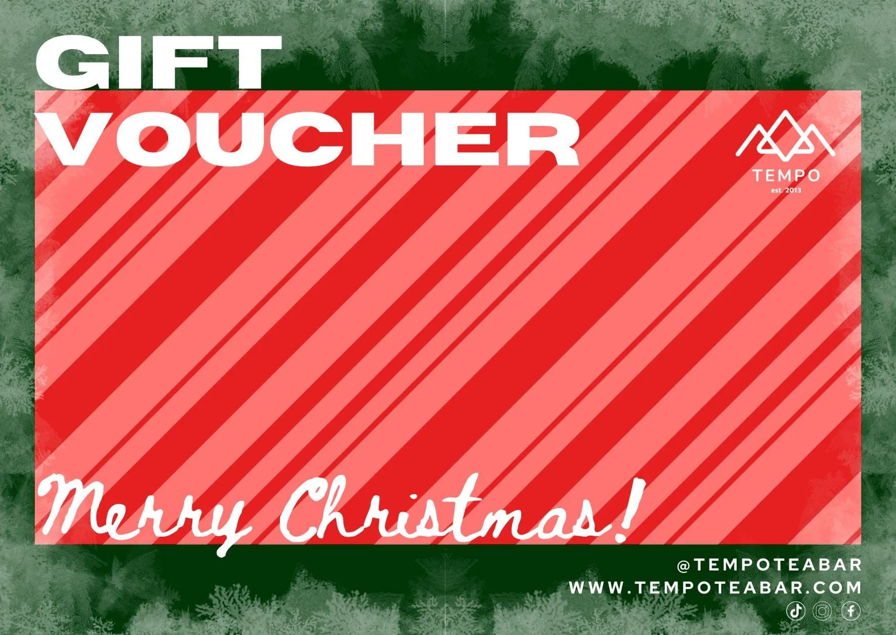 Tempo Tea Bar In-Store Gift Card Voucher