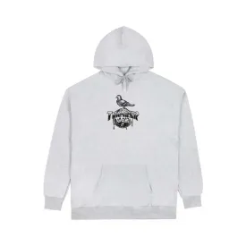 Thrasher x Anti Hero Cover the Earth Hoodie - Ash Grey