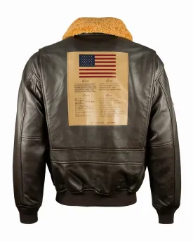TOP GUN® OFFICIAL SIGNATURE SERIES LEATHER JACKET