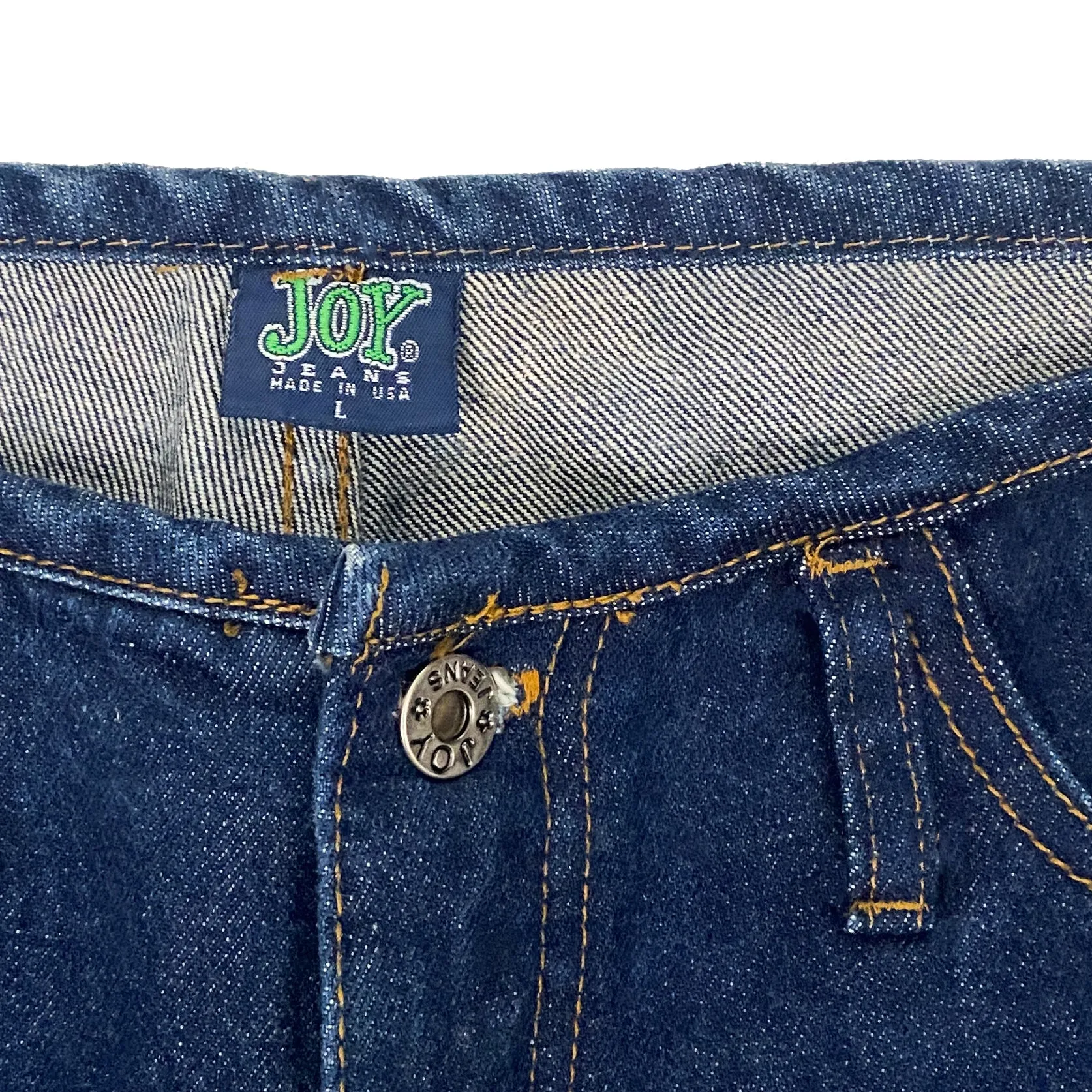 Vintage Denim Mid-Rise Flares (L)