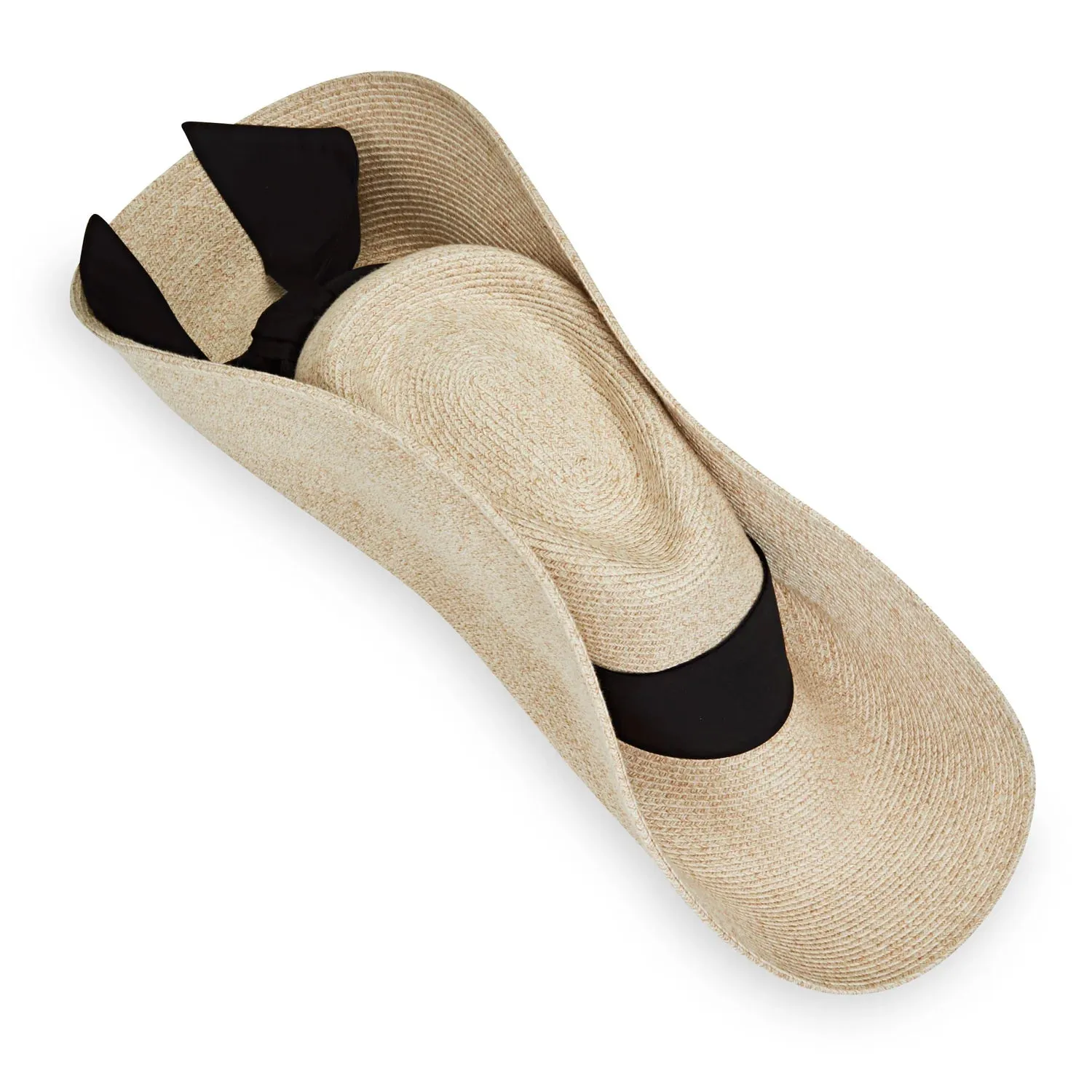 Wallaroo Elise Wide Brim UPF 50 Sun Hat With Scarf