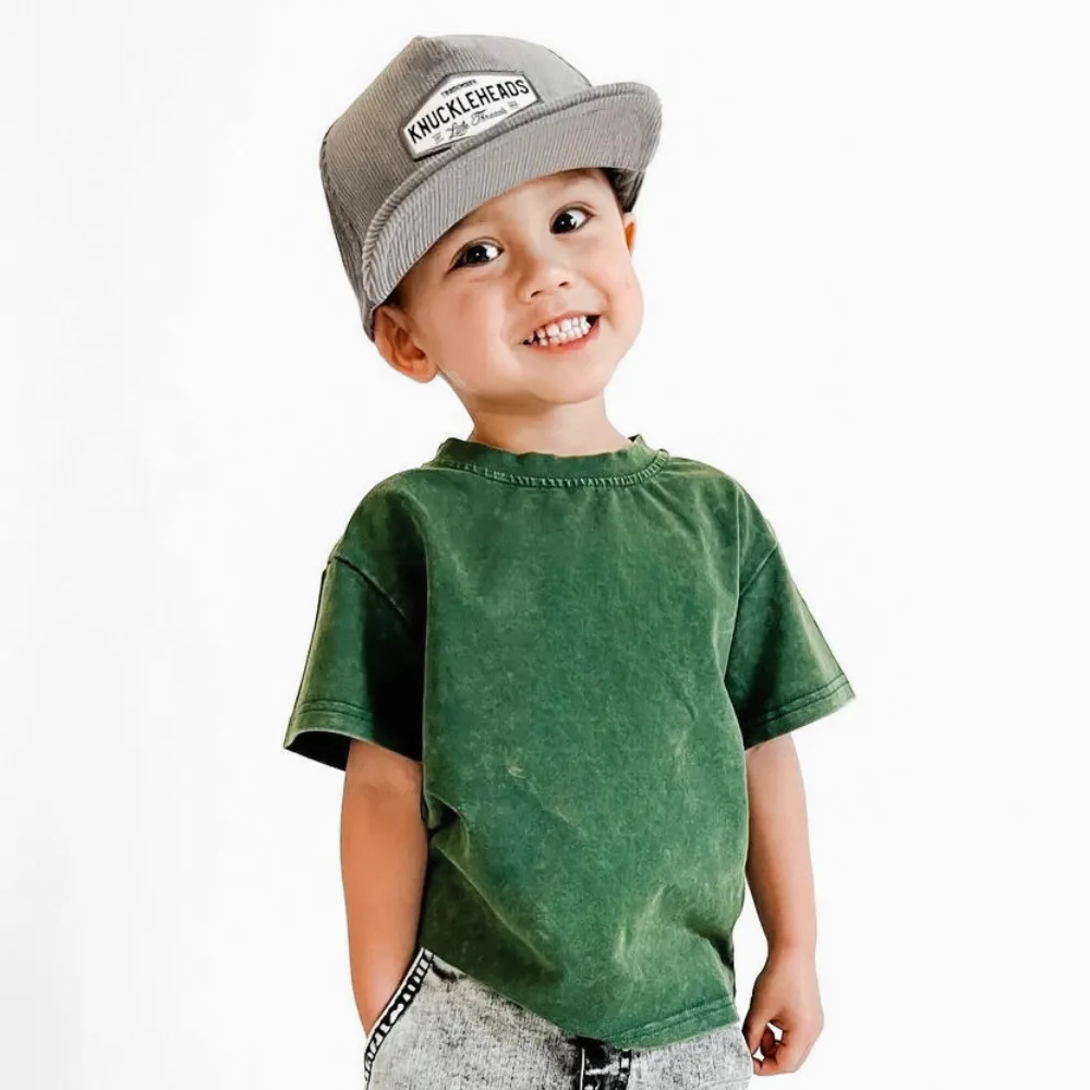 Warren Grey Corduroy Trucker Hat