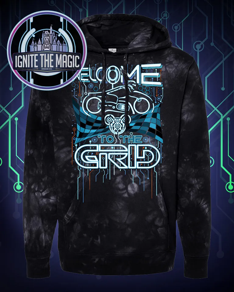 Welcome to the Grid - Unisex Sweatshirts   Hoodies