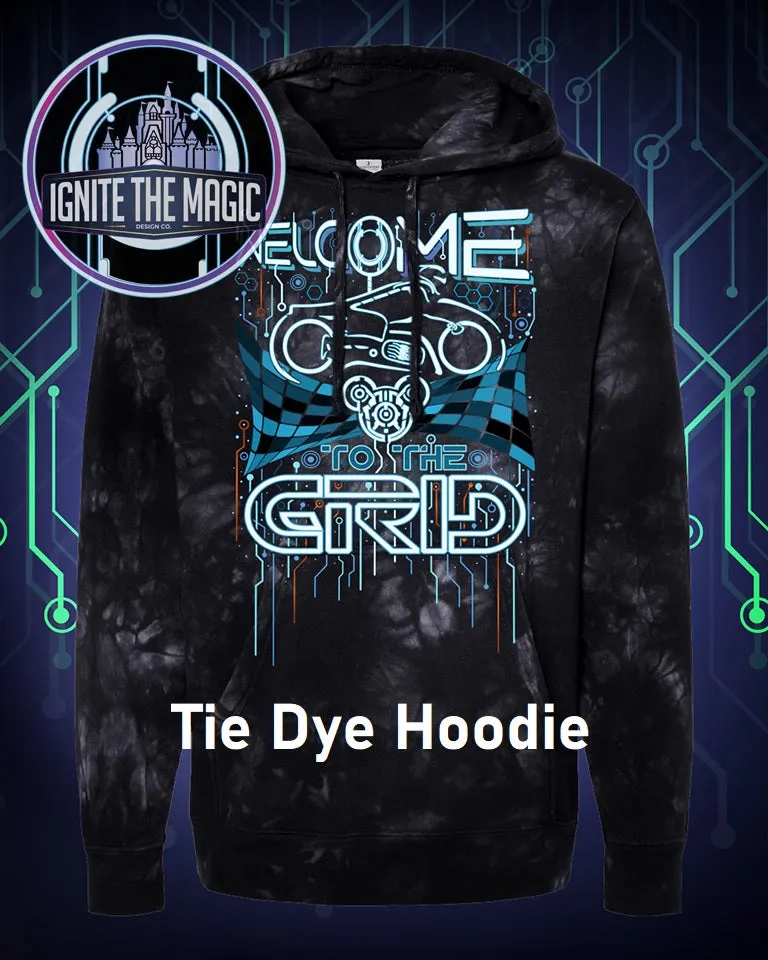Welcome to the Grid - Unisex Sweatshirts   Hoodies
