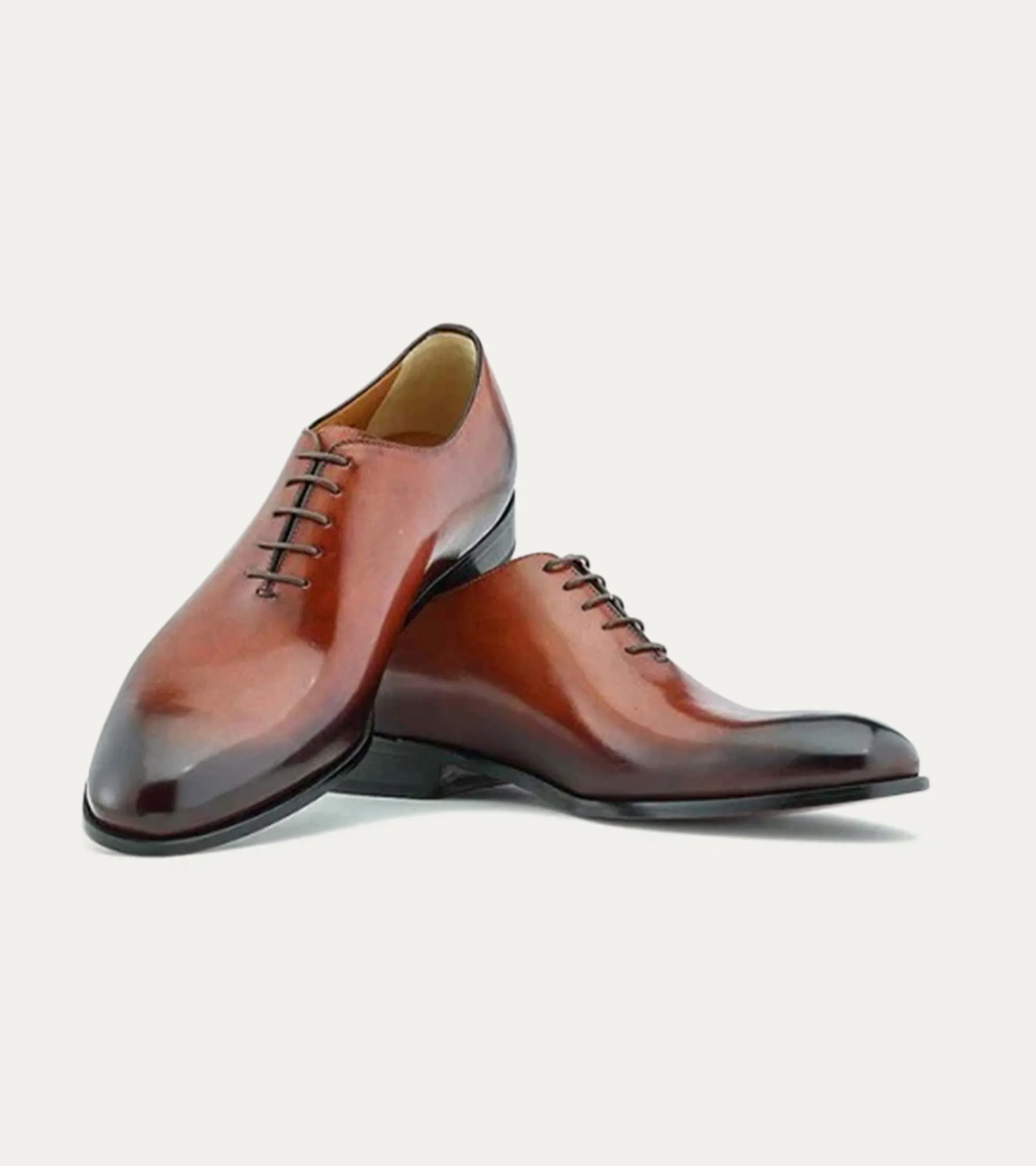 Wholecut Oxford Cognac Tramonto Patina